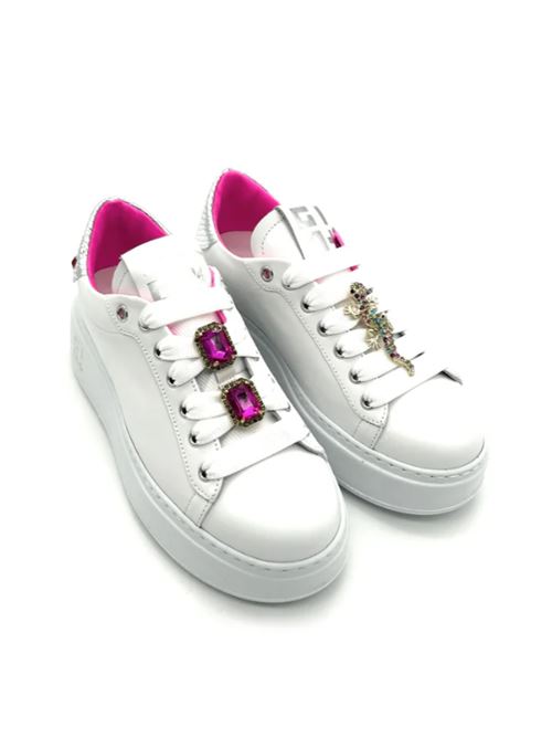 Sneaker combi geco Gio+ GIO + | PIuA180A-WHITE